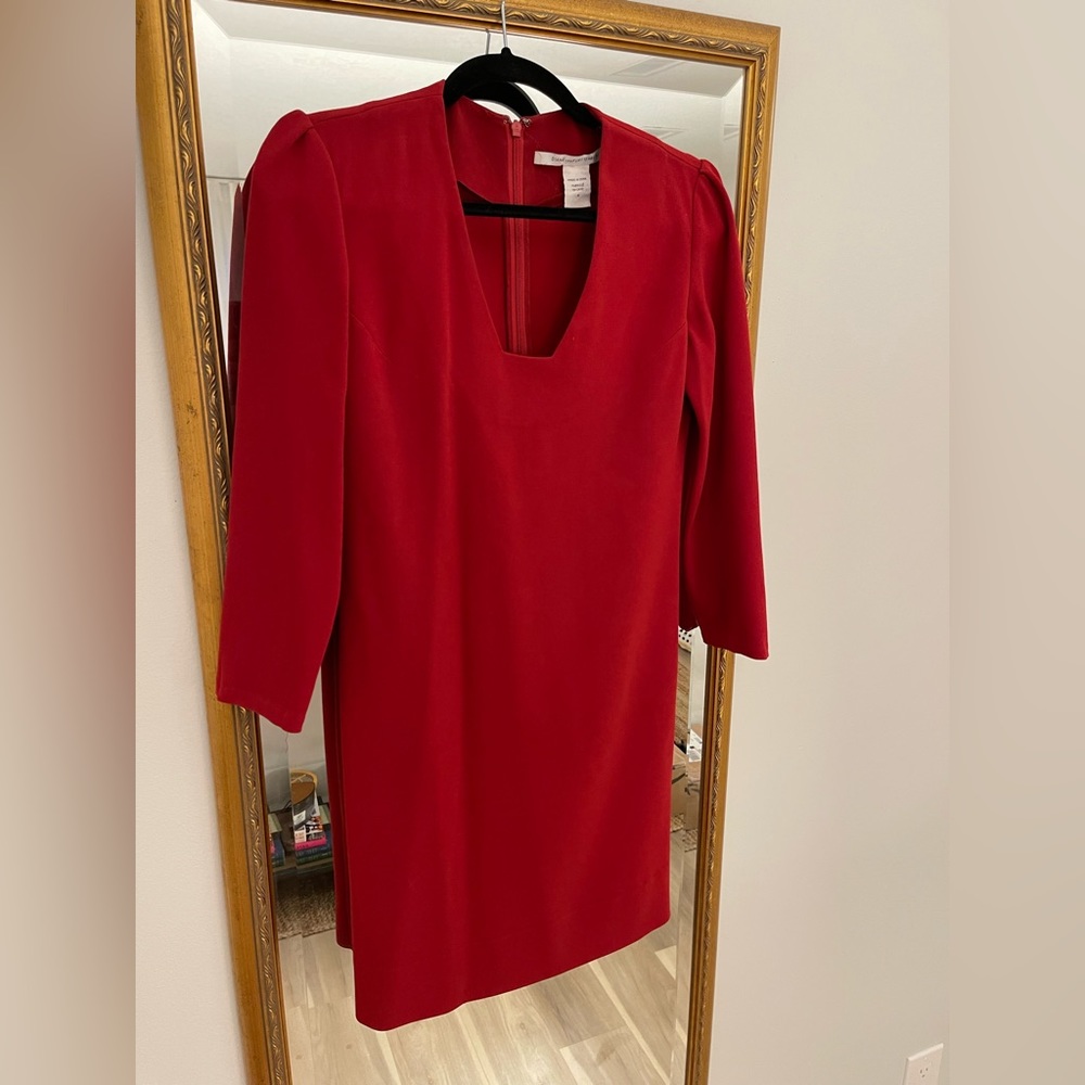 Diane Von Furstenberg red dress